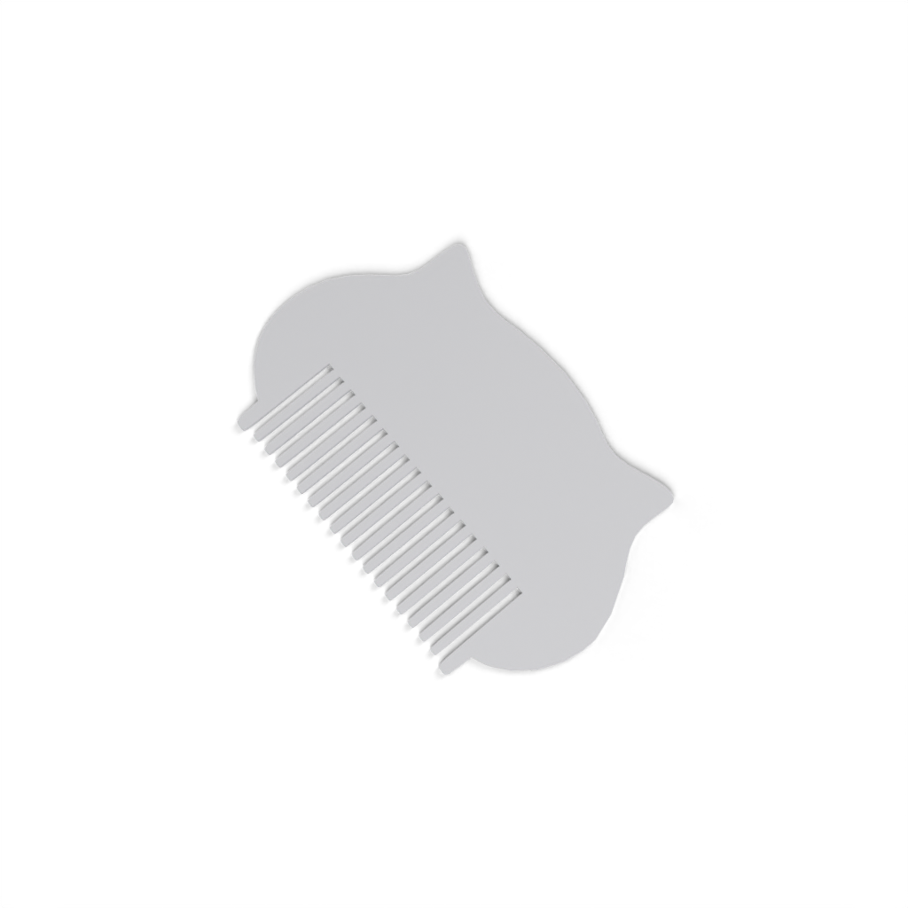 Simple Cat Comb shape view 4